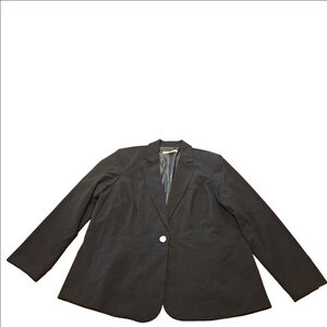Women's EMALINE Black Blazer & Suit Jacket Plus Size L/XL